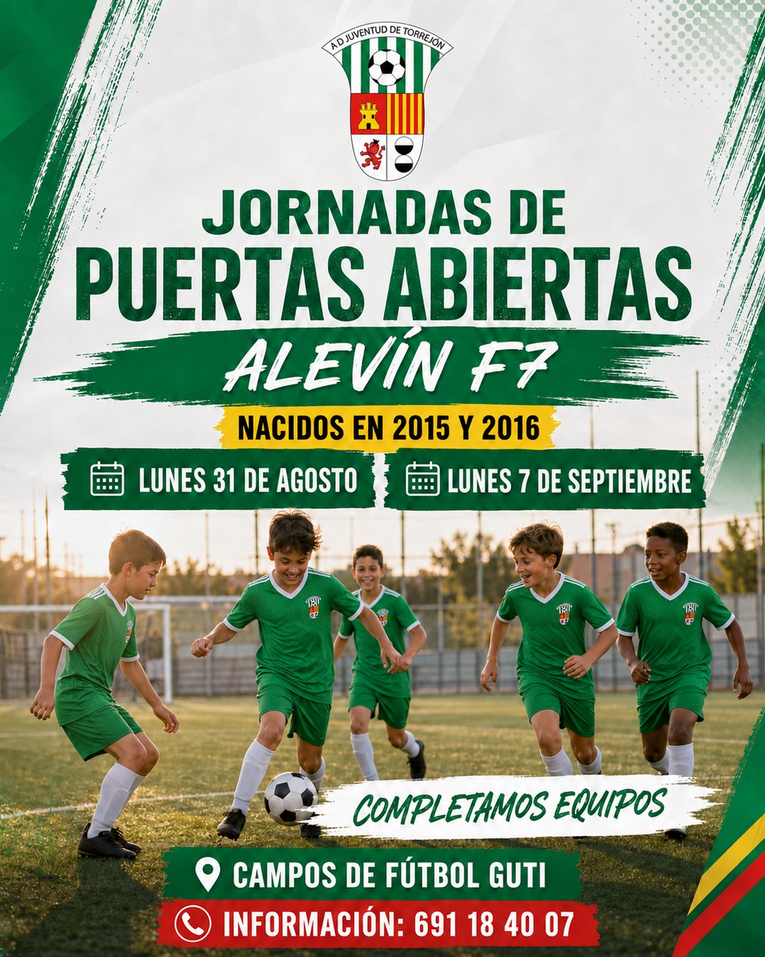 Puertas abiertas Alevín F7 - AD Juventud Torrejón